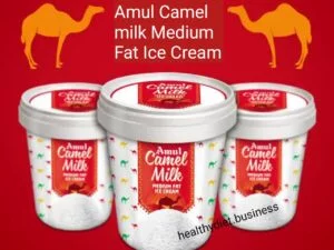 Amul camel milk medium fat ice cream